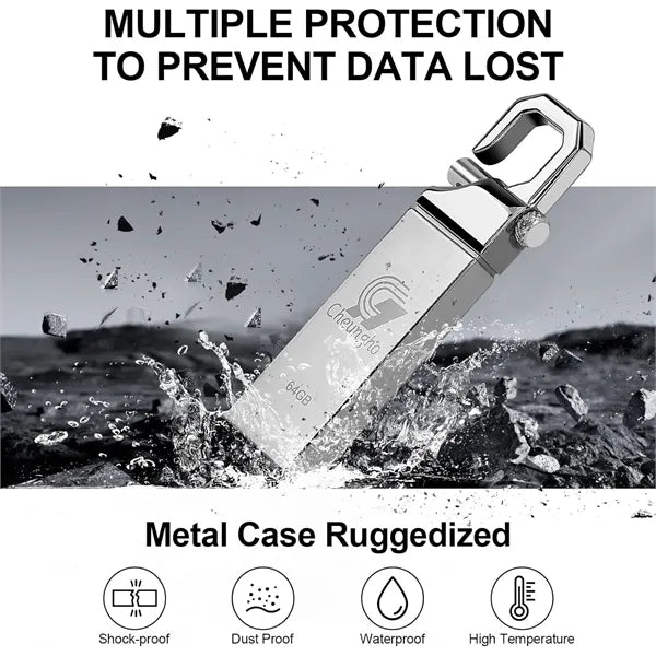 64GB USB Flash Drive Portable Waterproof for Laptop Computer