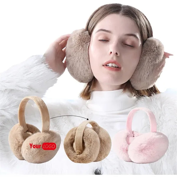 Plush Anti-freeze Adjustable Earmuffs