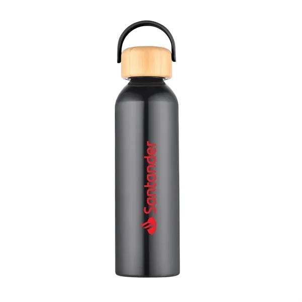 EcoSip 21oz / 24oz Aluminum Bottle with Bamboo Lid