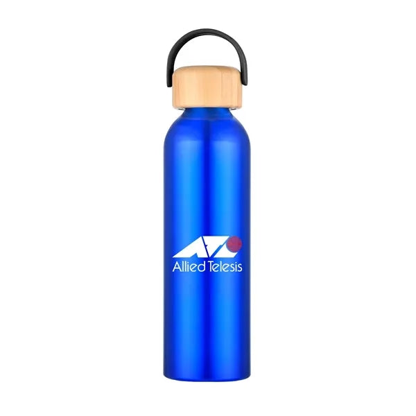 EcoSip 21oz / 24oz Aluminum Bottle with Bamboo Lid