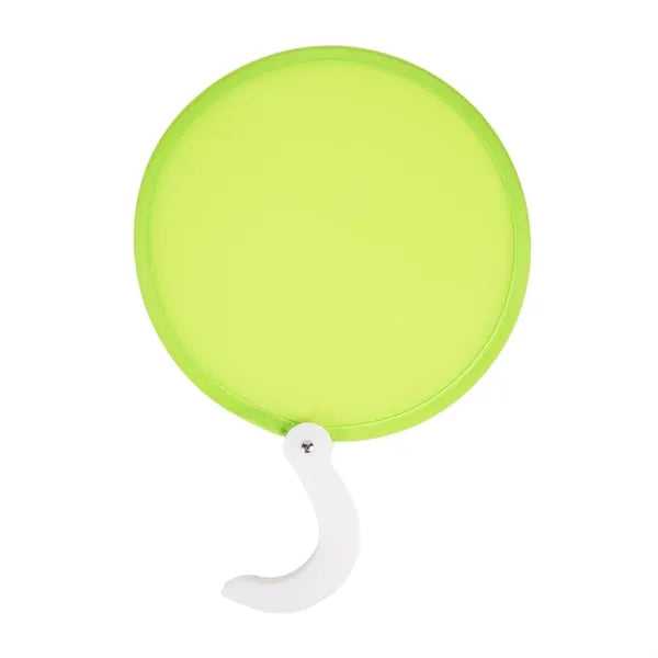 Pop Up Foldable Fan With Handle