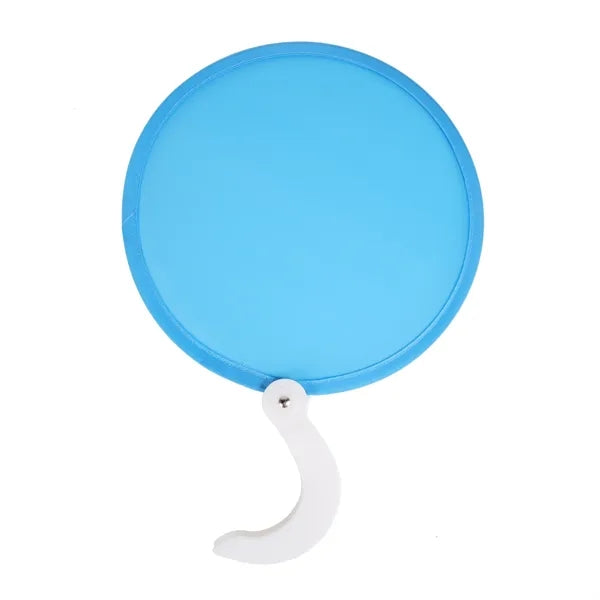 Pop Up Foldable Fan With Handle