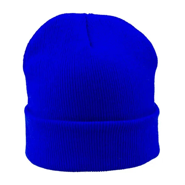 Solid Color Thick Knit Hat