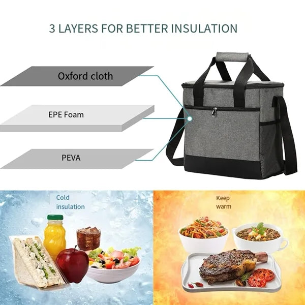 Oxford Insulated Outdoor Picnic Bag