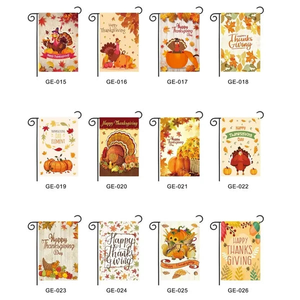 Thanksgiving Garden Flag