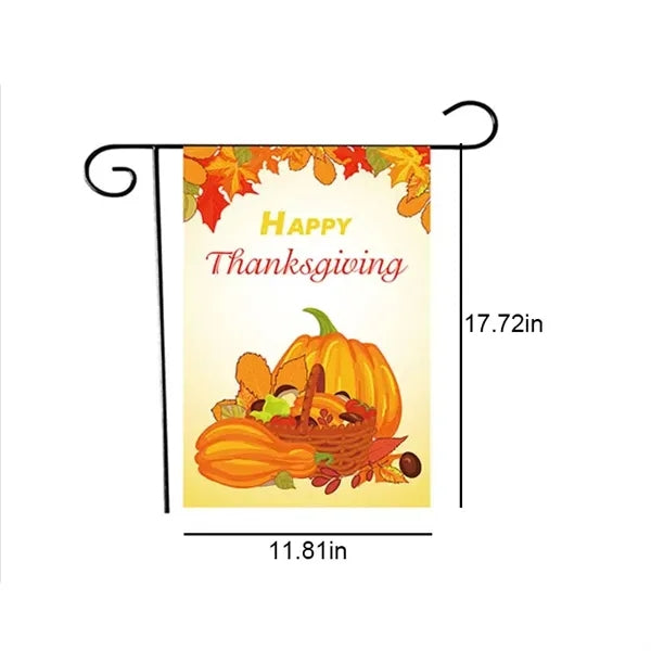 Thanksgiving Garden Flag