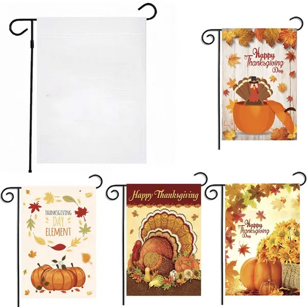 Thanksgiving Garden Flag