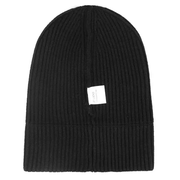 Knit Acrylic Soft Cuffed Ribbed Beanie