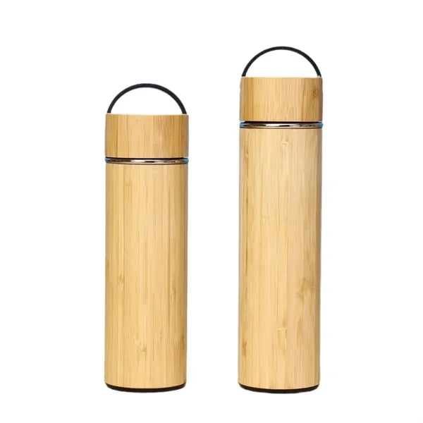12oz Eco Friendly Bamboo Water Bottle