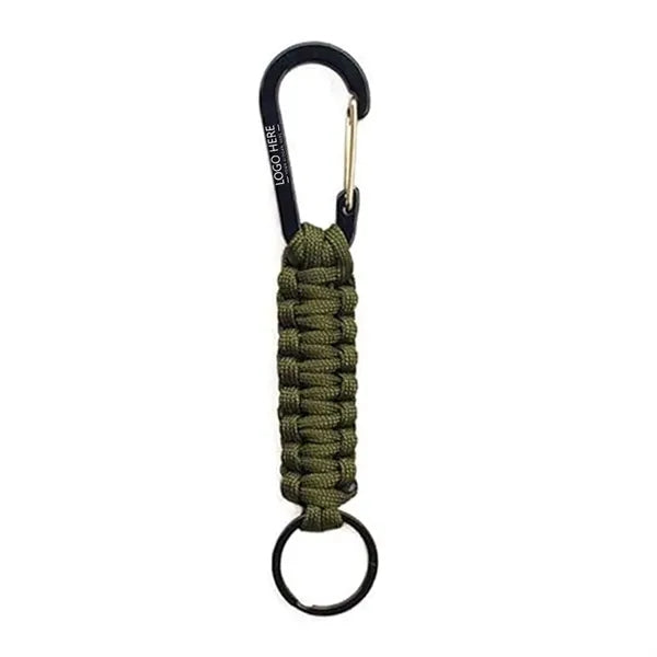 Paracord Keychain With Carabiner