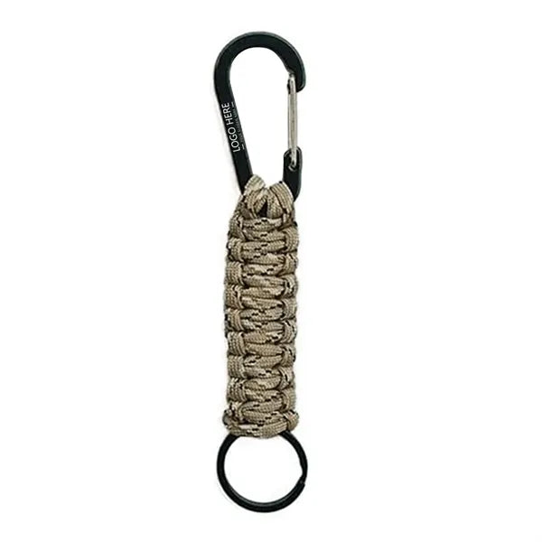 Paracord Keychain With Carabiner