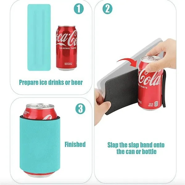 Neoprene Slap Wrap Can Cooler