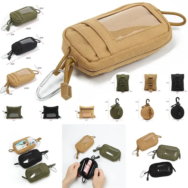 Oxford Cloth Zipper Coin Purse Wallet