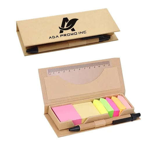 Kraftpaper Sticky Memo Note Set