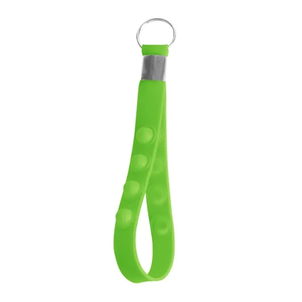 Fidget Pop Bubble Wristband Keychain