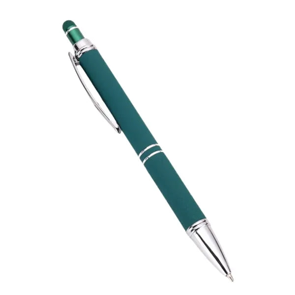 Soft Touch Metal Press Ballpoint Pen
