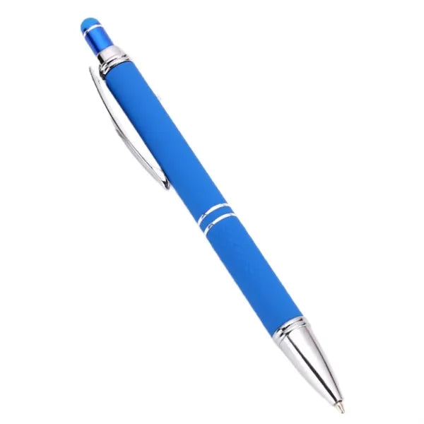Soft Touch Metal Press Ballpoint Pen