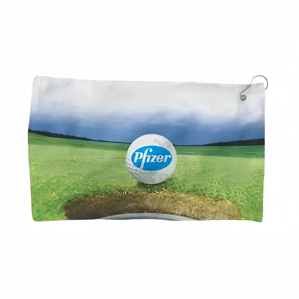 Sublimation Full Color Cotton Golf Towel