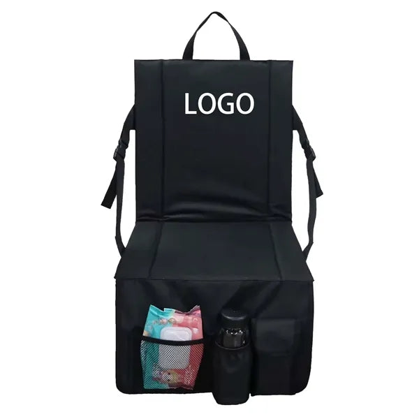 Foldable Stadium Cushion With Mesh Pocket