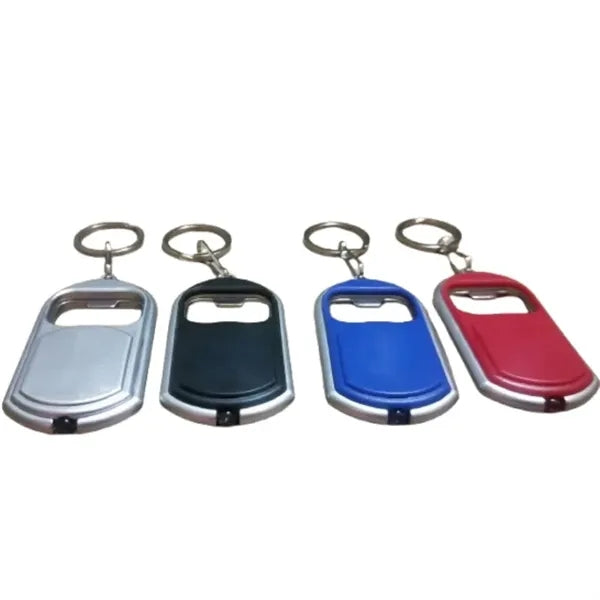 Bottle Opener Key Chain with LED Light