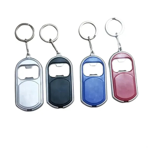 Bottle Opener Key Chain with LED Light