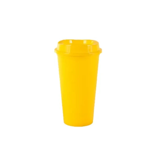 16 oz Coffee Cups with Lids Plastic Drink Tumbler