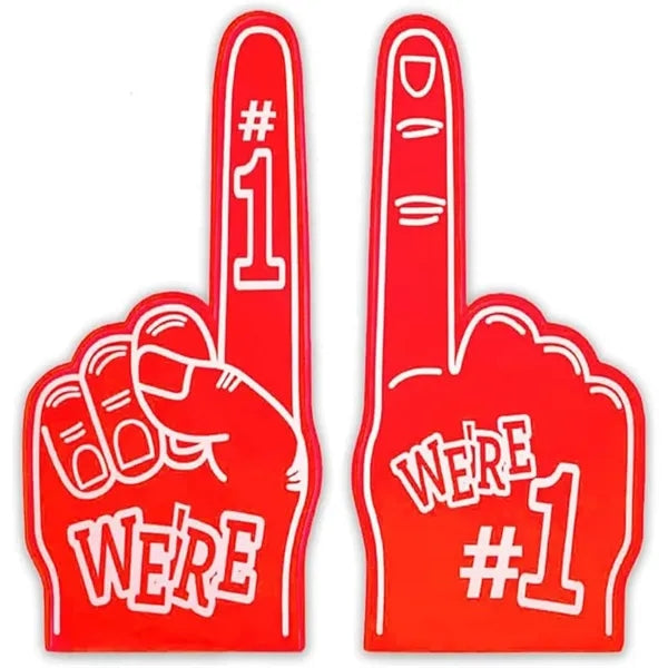 Football Baseball Fan Cheerleading Foam Cheering Hand Glove