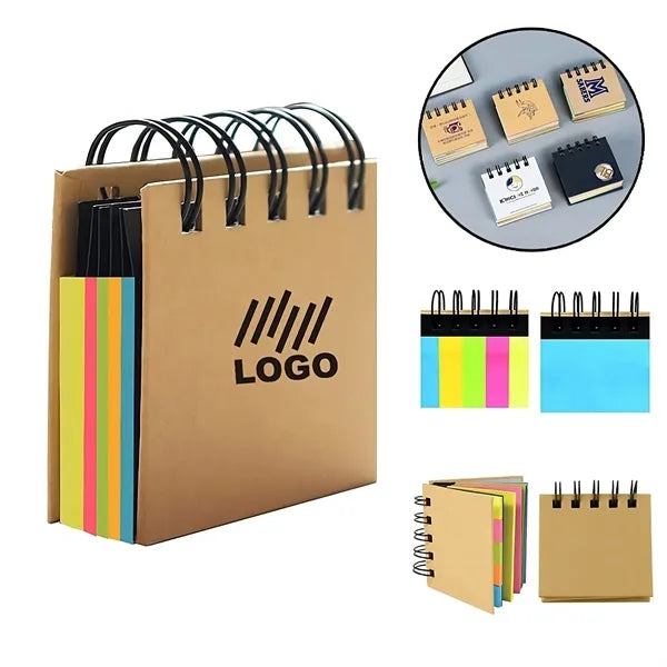 Spiral Hard Cover Eco Sticky Notes