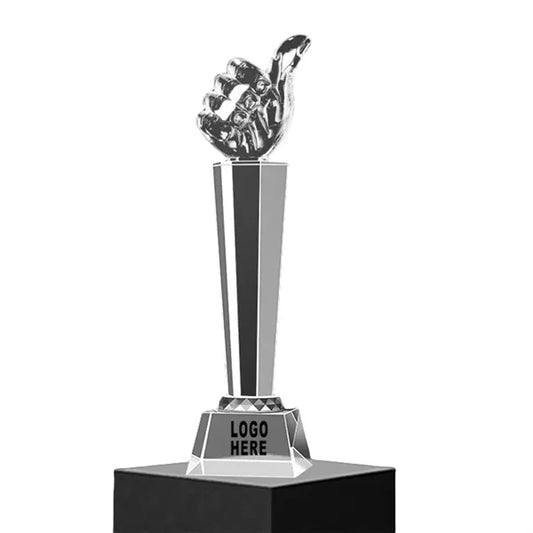 Thumb Crystal Trophy
