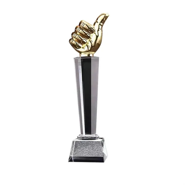 Thumb Crystal Trophy