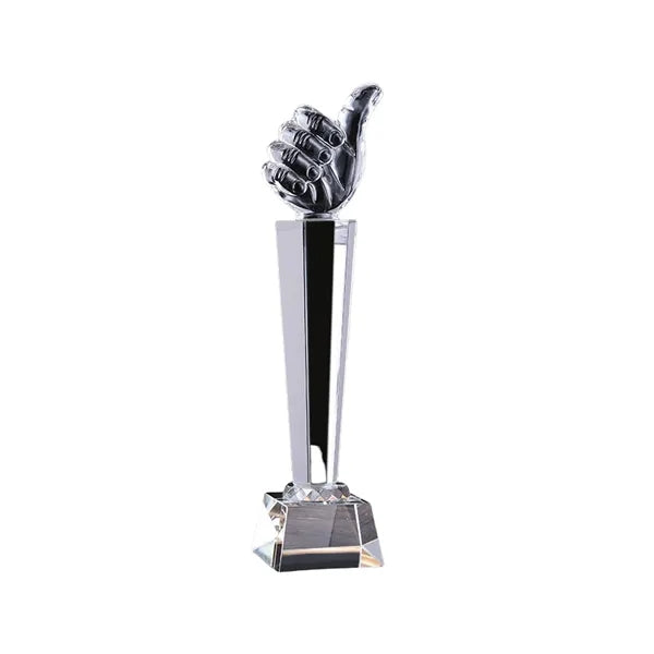Thumb Crystal Trophy