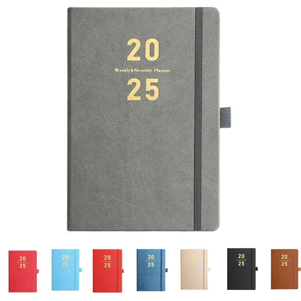2025 Leather Cover Planner Notebook
