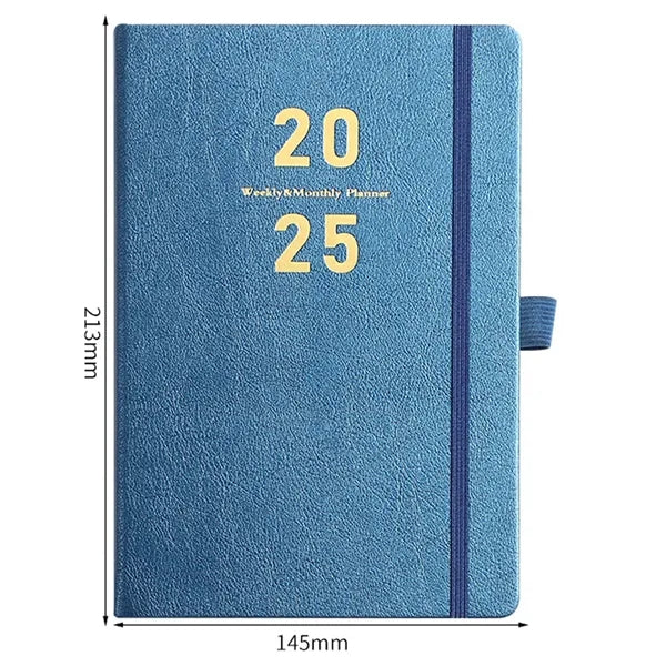 2025 Leather Cover Planner Notebook