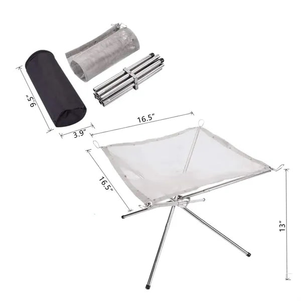 Portable Campfire Stand Fire Pit