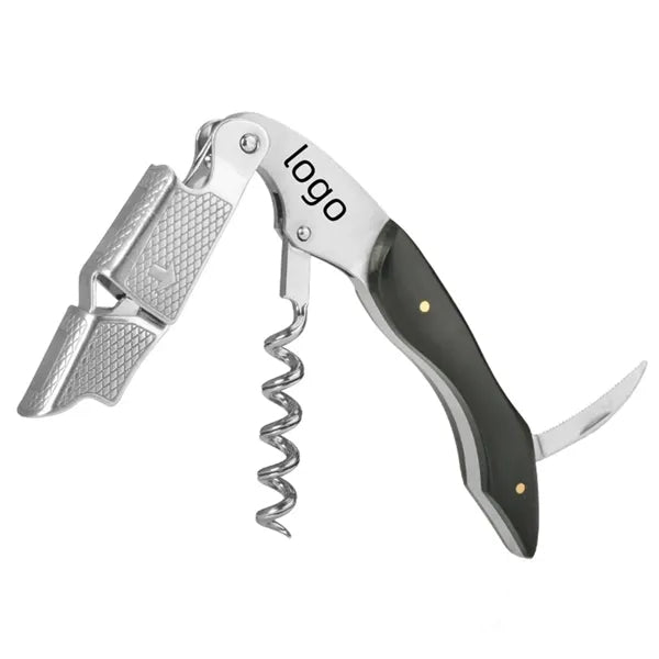 Foldable Multi-tool Corkscrew with Opener and Knife