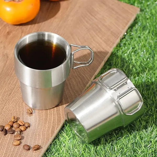 Folding Handle Cup for Travel Camping