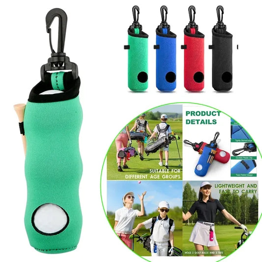 Neoprene Golf Ball Carry Bag Pouch