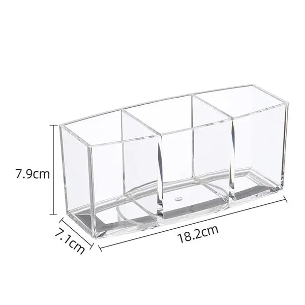 Clear Makeup Brush Organizer Holder