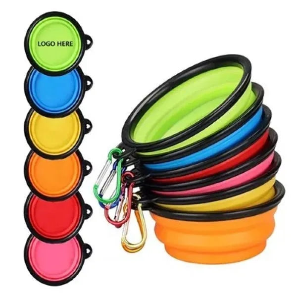 Plastic Pet Collapsible Bowls