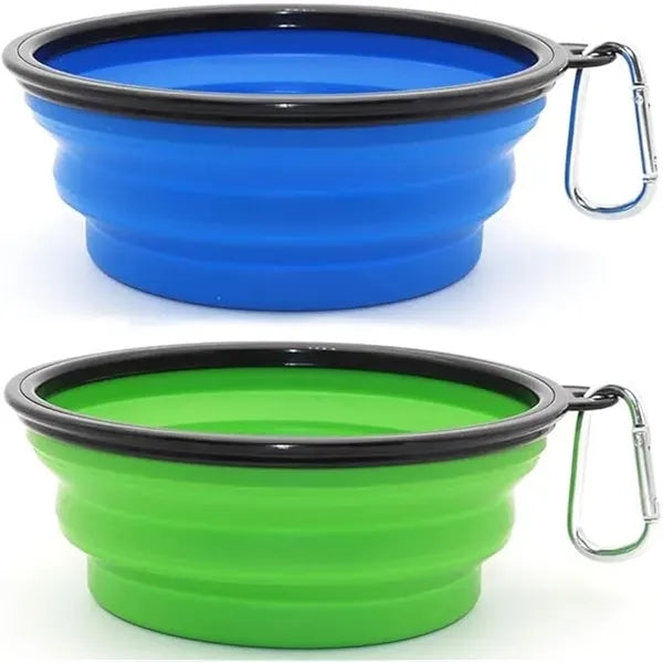 Plastic Pet Collapsible Bowls