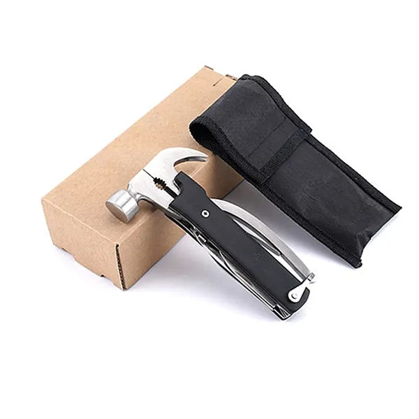Wooden Handle 16oz Claw Hammer with Multifunctional Tool