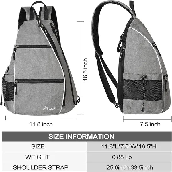 Pickleball Set Sling Bag
