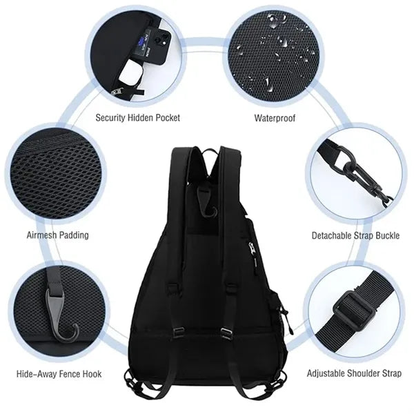 Pickleball Set Sling Bag