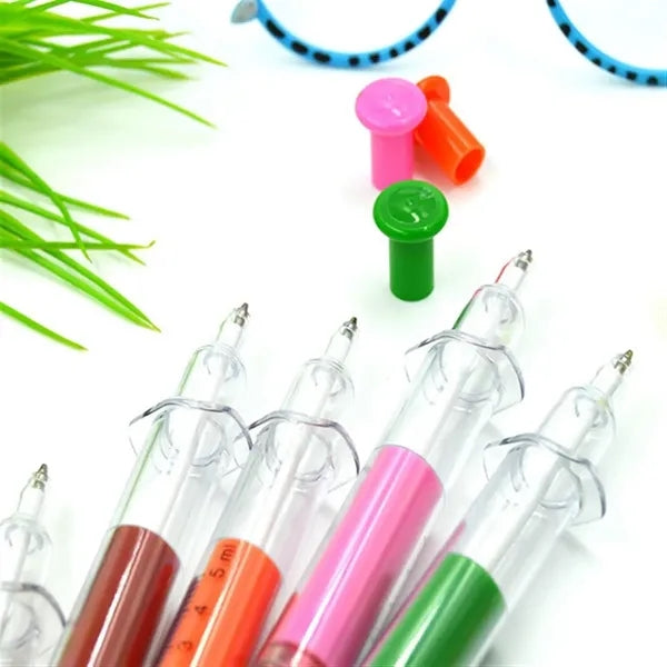 Medical Theme Colorful Syringe Highlighter Pens
