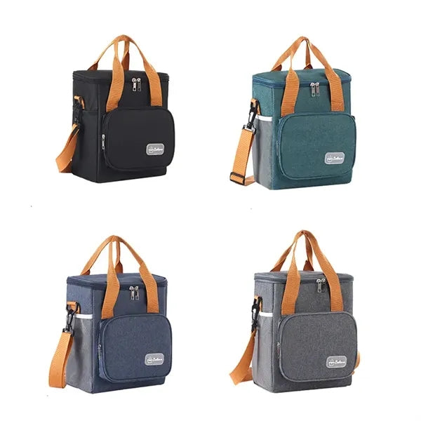 Oxford Outdoor Portable Meal Beverage Thermal Insulated Bag