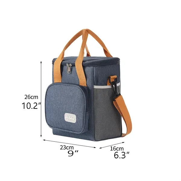 Oxford Outdoor Portable Meal Beverage Thermal Insulated Bag