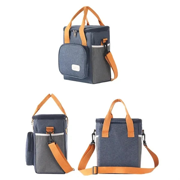 Oxford Outdoor Portable Meal Beverage Thermal Insulated Bag