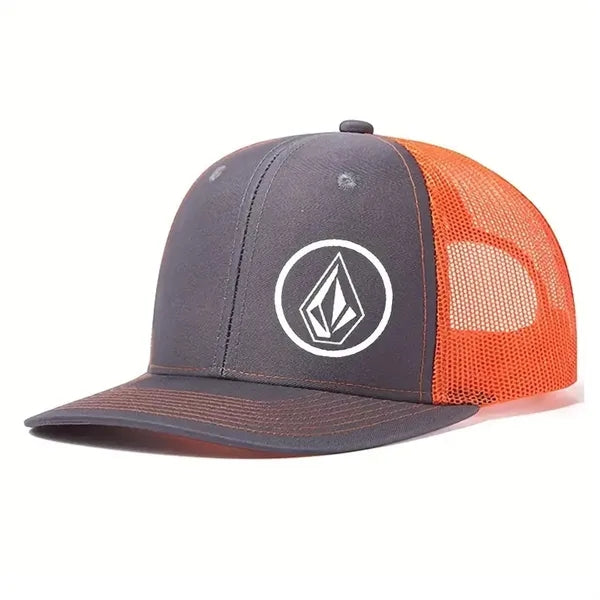 6-Panel Cotton Mesh Trucker Cap