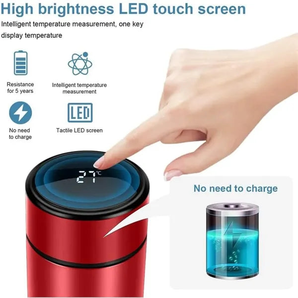 Smart Water Bottle Stainless Steel Vacuum Flask