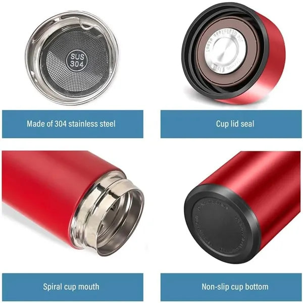 Smart Water Bottle Stainless Steel Vacuum Flask